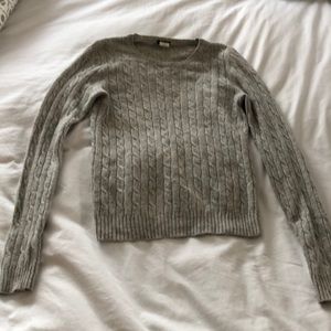JCrew Cable Knit Sweater